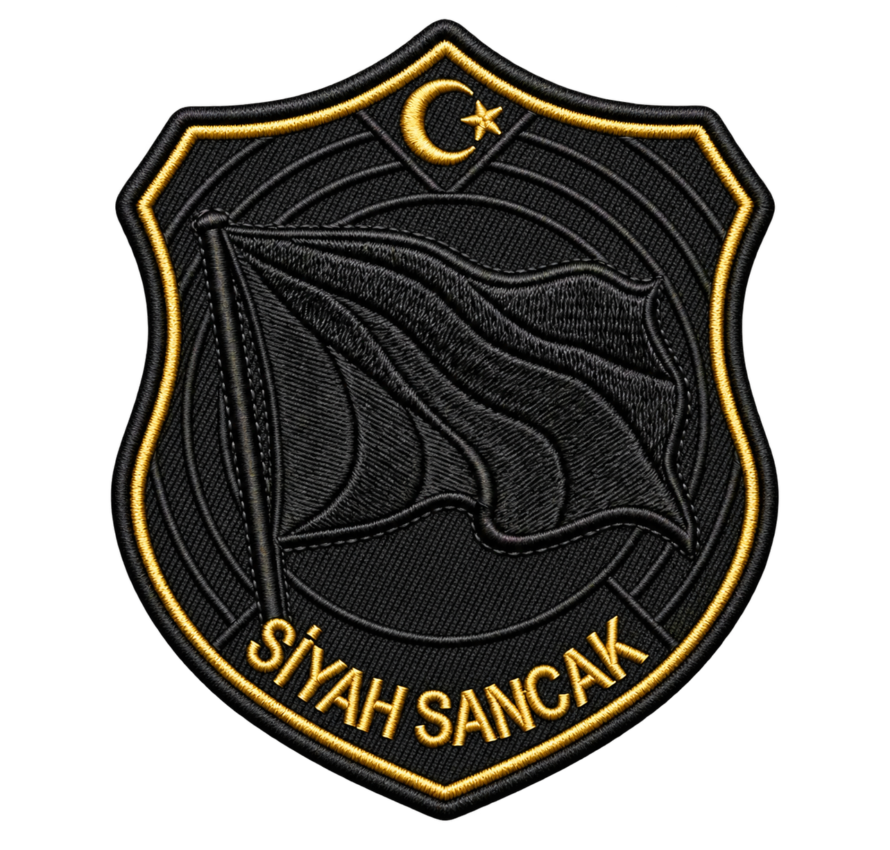 Siyah Sancak Airsoft Logosu